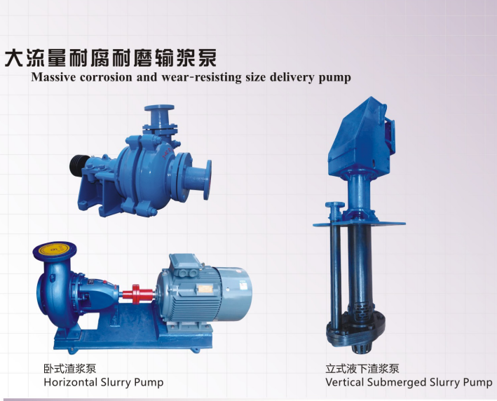 大流量耐腐耐磨輸漿泵